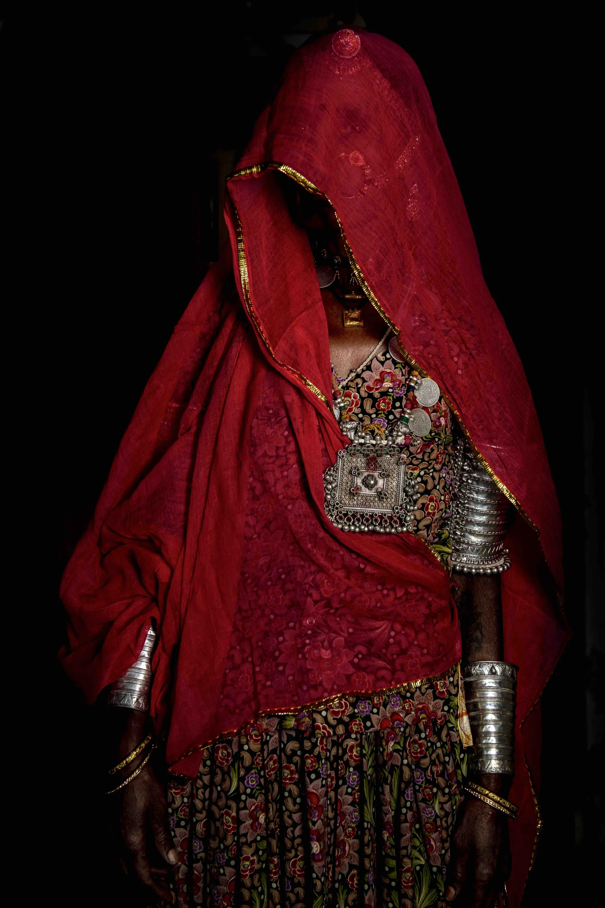 Femme Banjara avec le voile