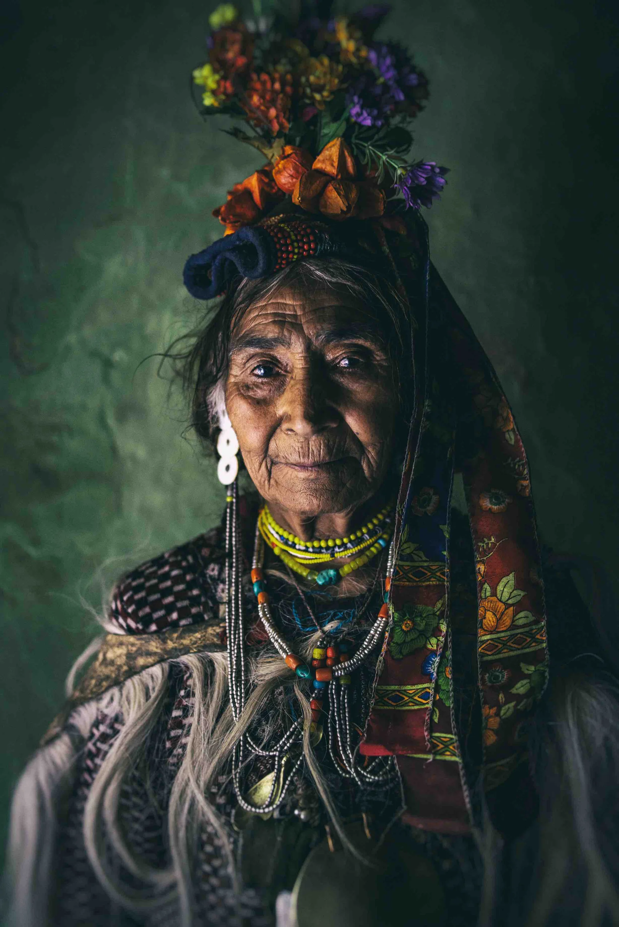 Vénérable femme Drokpa