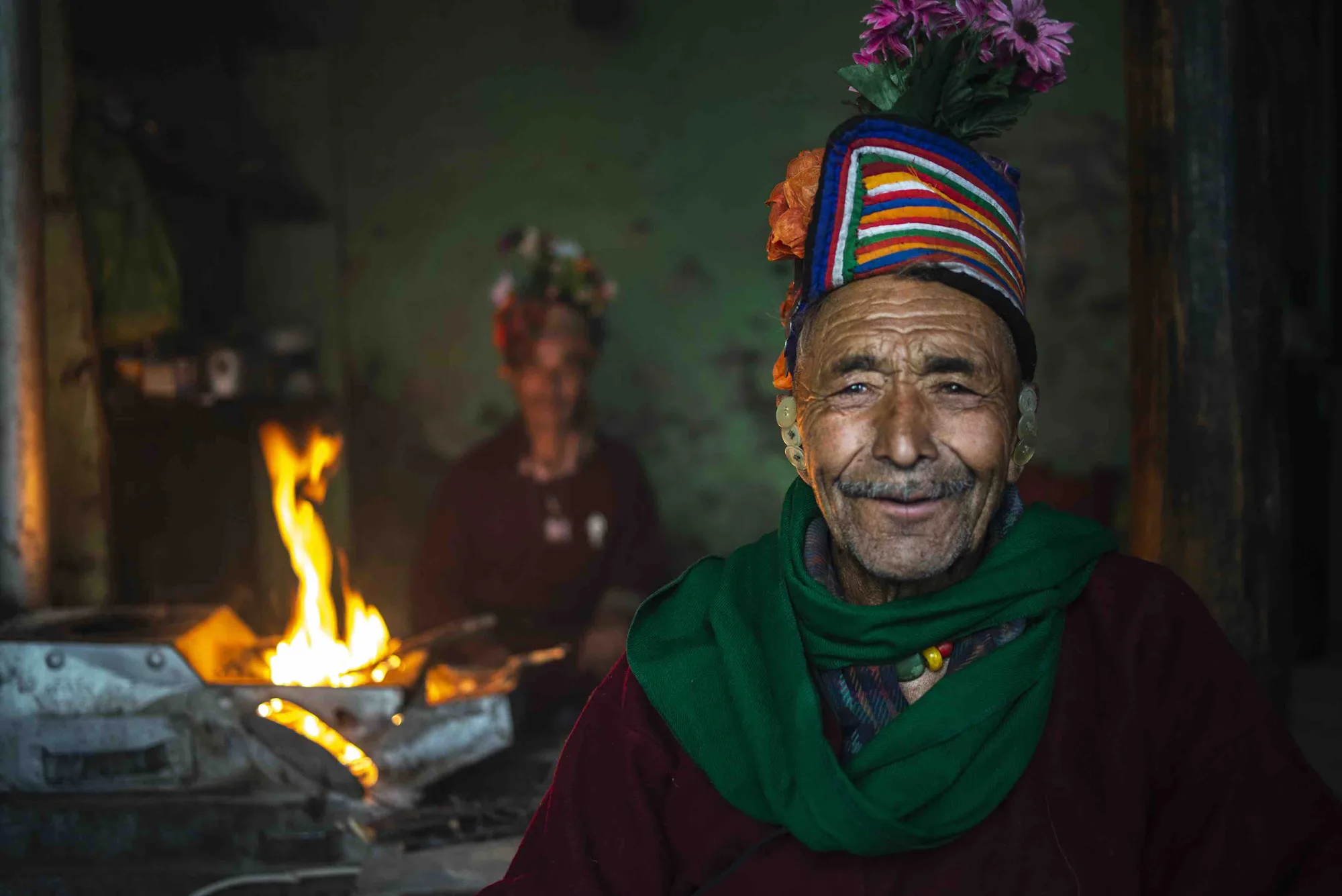 Homme Drokpan souriant